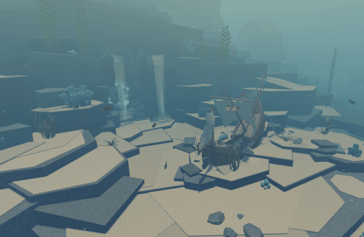 Ocean - Abyss Roblox biome wiki image