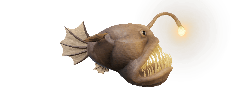 King Anglerfish - Abyss Roblox fis wiki image