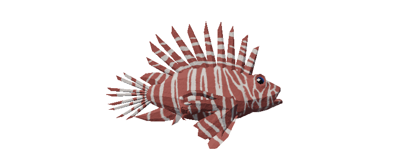 Lionfish - Abyss Roblox fis wiki image
