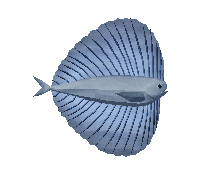 Pacific Fanfish - Abyss Roblox fis wiki image