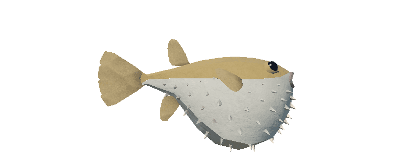 Pufferfish - Abyss Roblox fis wiki image